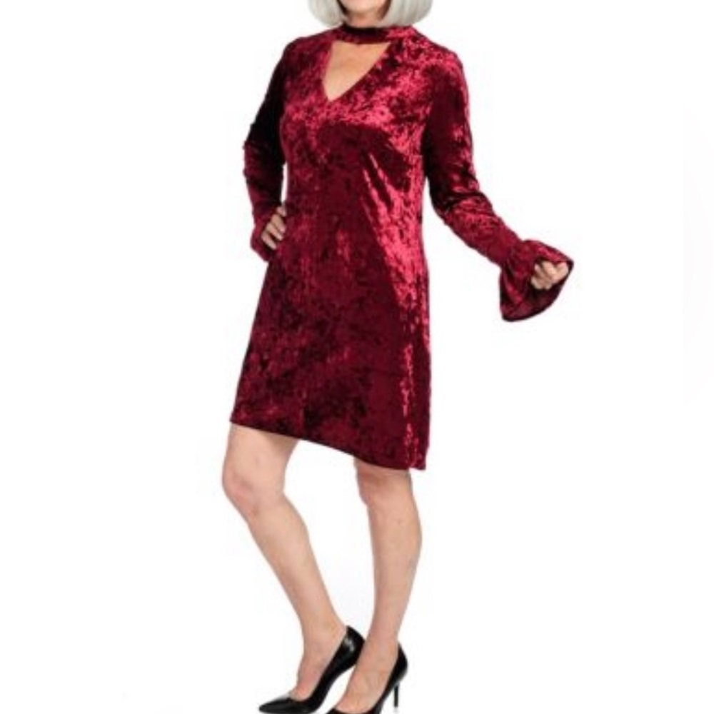 Marc Bouwer Velvet Holiday Dress